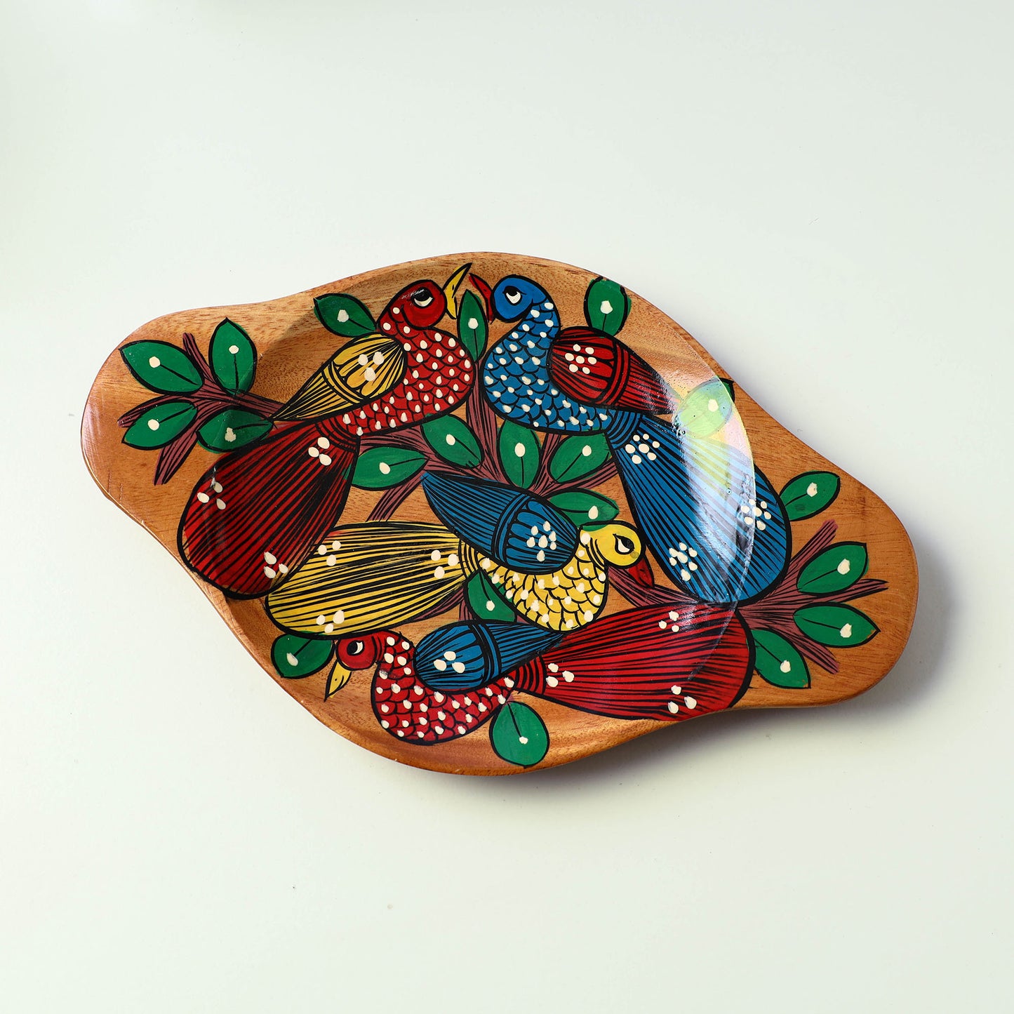 Hand Painted Wooden Tray