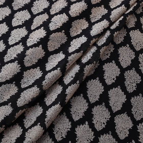 Bagru Hand Block Prints Pure Handloom Chanderi Silk Fabric 05