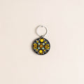 Handpainted Mandala Art Wooden Keychain 60