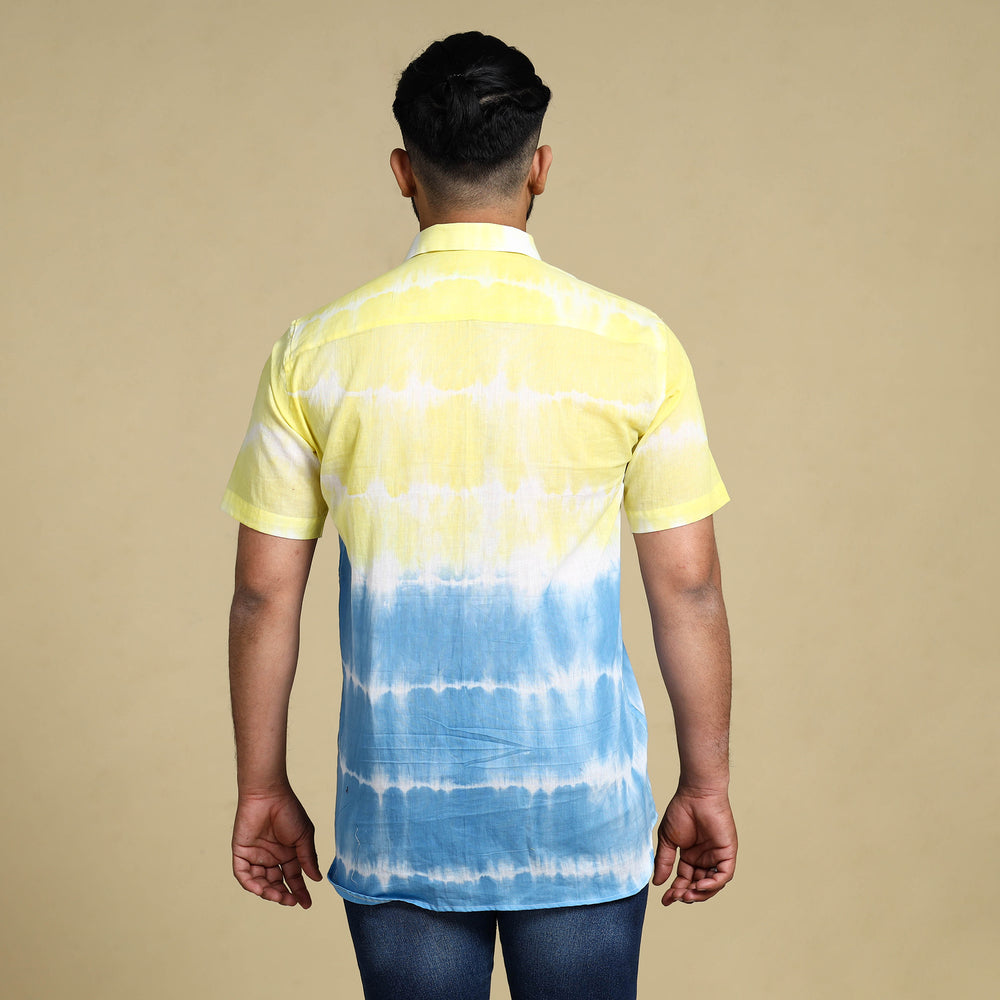 Shibori men shirt
