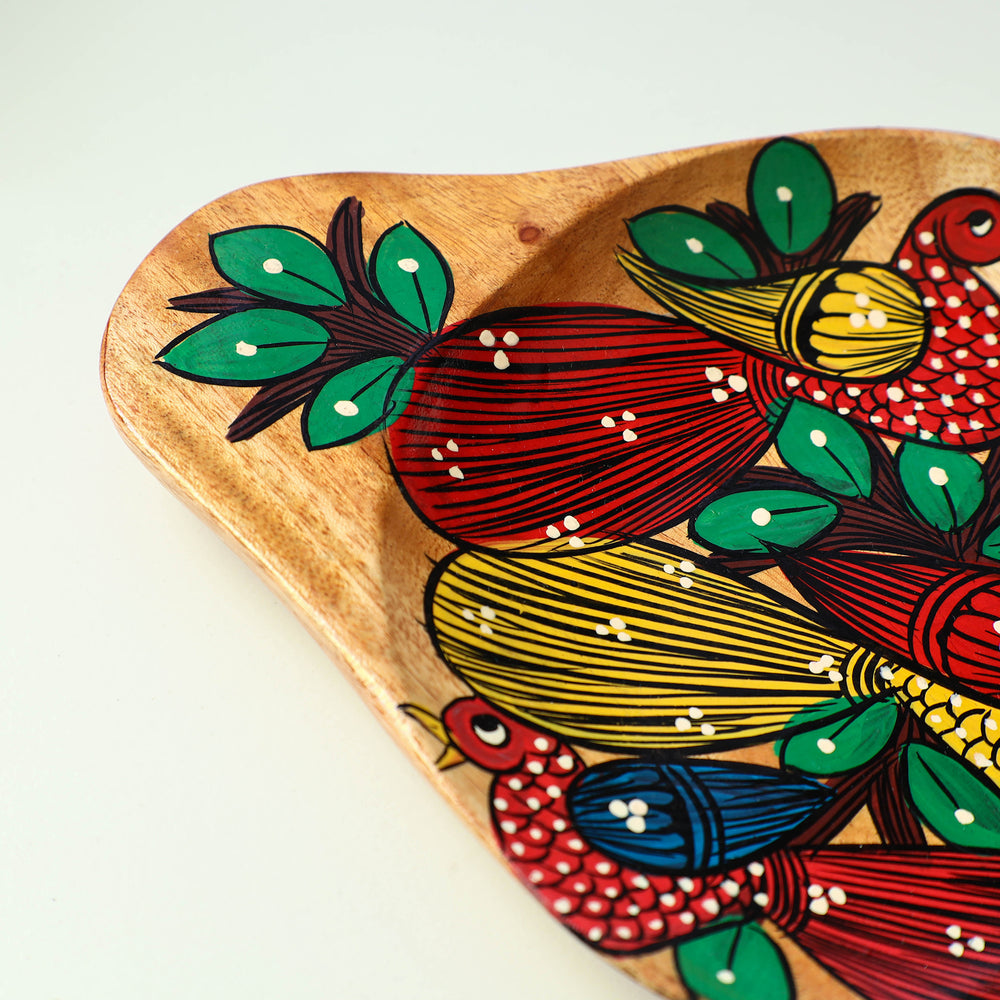 Hand Painted Wooden Tray