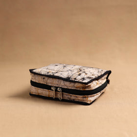 Brown Handmade 4 Pocket Jewellery Pouch Online in India