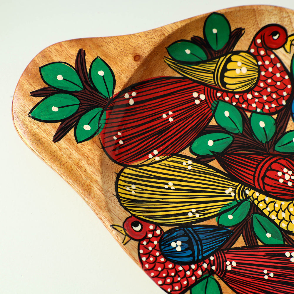 Hand Painted Wooden Tray