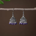 Buy Elegant Beadwork German Silver Earrings Online in India