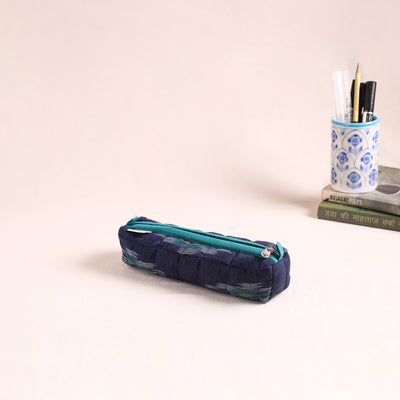 Quilted pencil pouch