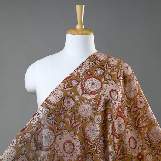 Bagru Ajrakh Dabu Block Printed Natural Dyed Chanderi Silk Fabric 12)