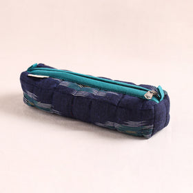 Quilted pencil pouch