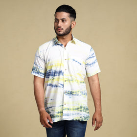 Shibori men shirt
