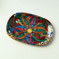 Hand Painted Wooden Tray