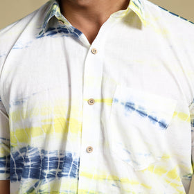 Shibori men shirt
