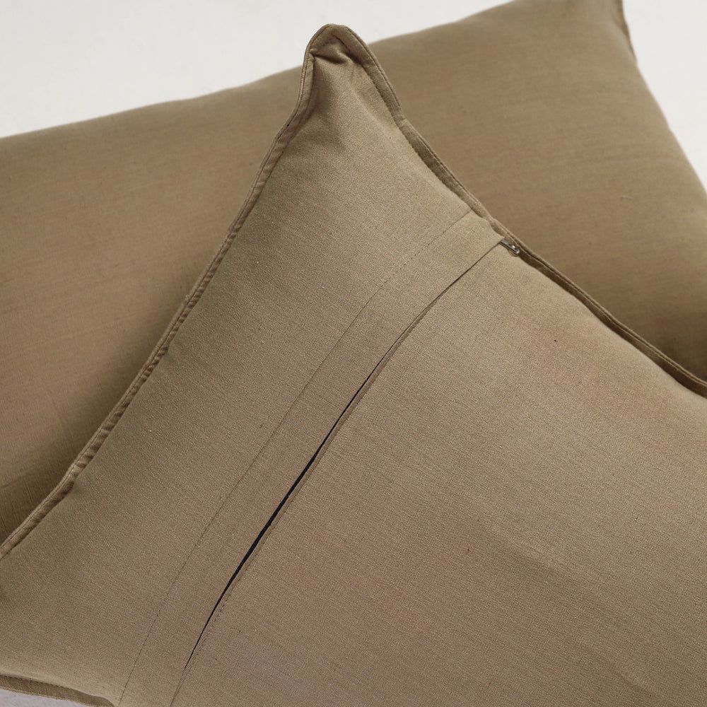 plain pillow covers set 