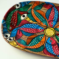 Hand Painted Wooden Tray