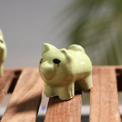 Piggy - Handcrafted Ceramic Toys (Set of 2)