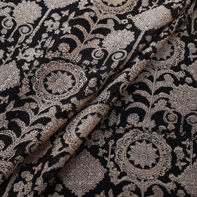 Bagru Hand Block Prints Pure Handloom Chanderi Silk Fabric 13