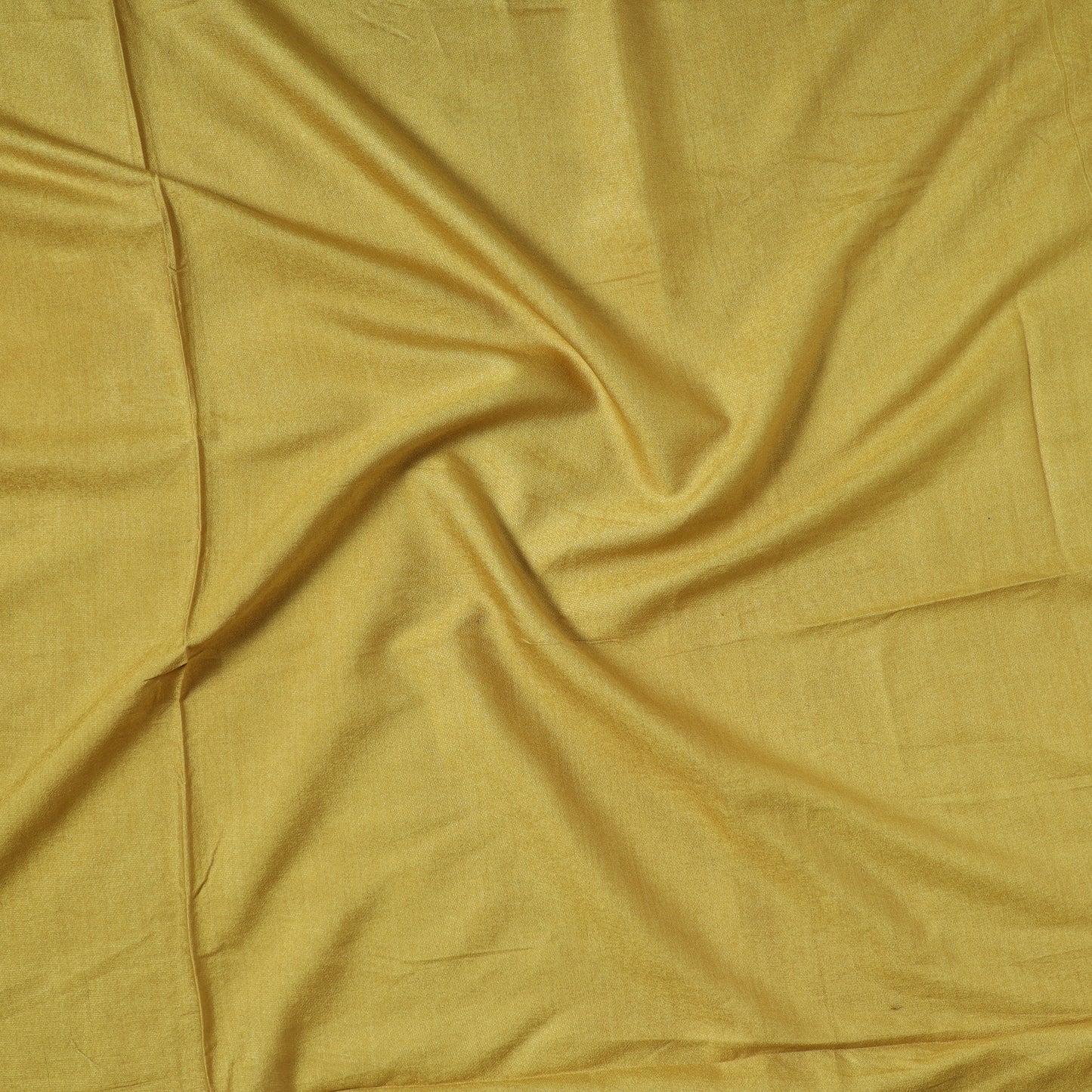 Yellow - Vidarbha Tussar Silk Cotton Handloom Precut Fabric (0.7 meter) 61