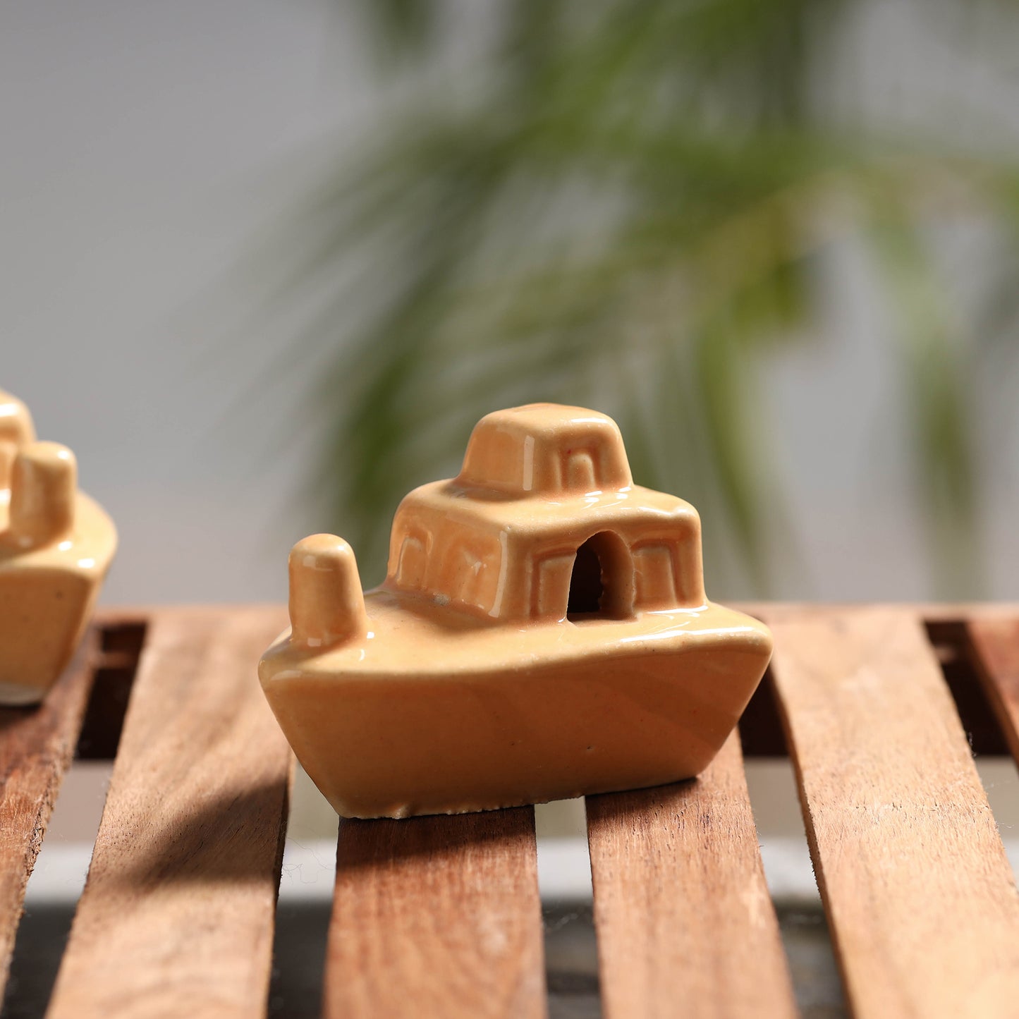 Boat - Handcrafted Ceramic Toys (Set of 2)