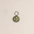 Handpainted Mandala Art Wooden Keychain 69