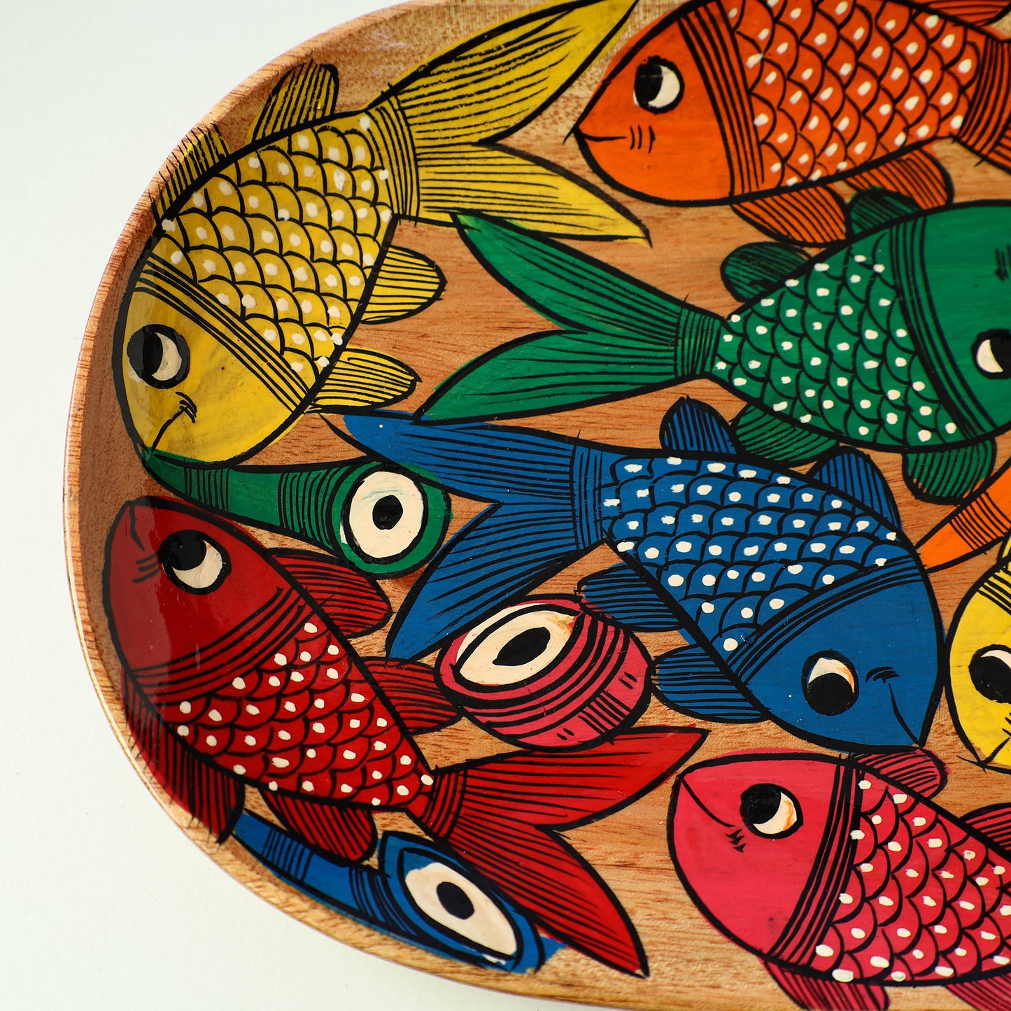 Hand Painted Wooden Tray