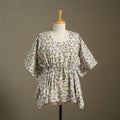Sanganeri Block Print Cotton Kaftan (Short) 