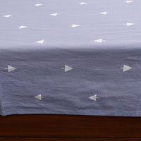 Grey - Patchwork Cotton Double Jacquard Bedsheet Set 24