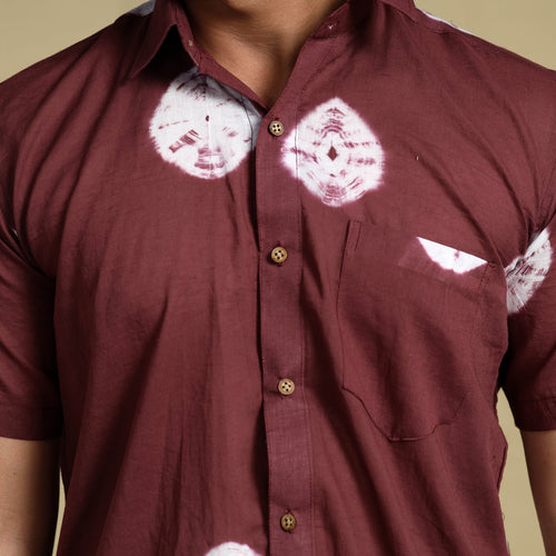 Shibori men shirt