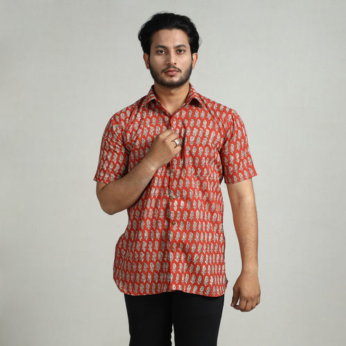 Block Printed men Shirt