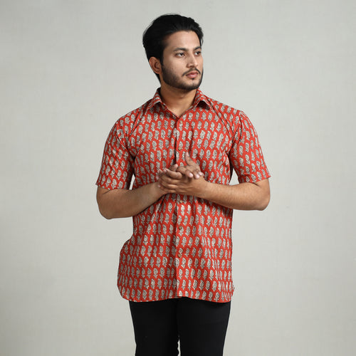 Block Printed men Shirt