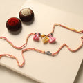 Handmade German Silver Rakhi & Lumba Set