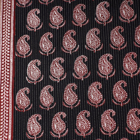  Bagh Block Printed Kantha Style Cotton Fabric 02 