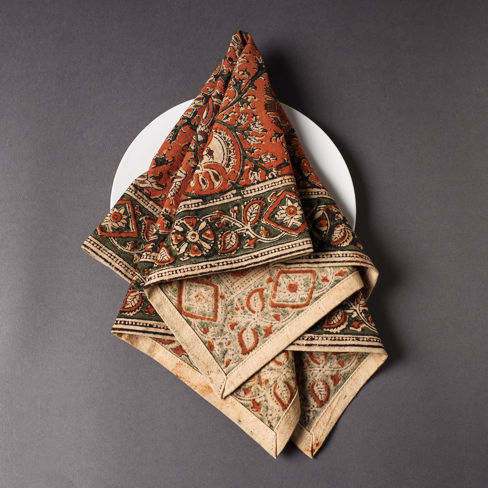 kalamkari cotton napkins