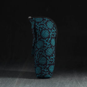 Green Handmade Cotton 1L Water Bottle Cover