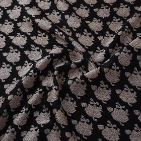Bagru Hand Block Prints Pure Handloom Chanderi Silk Fabric 21