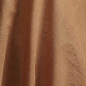Brown - Plain Handloom Mangalagiri Cotton Fabric 04