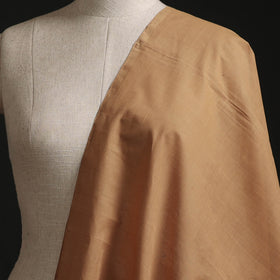 Brown - Plain Handloom Mangalagiri Cotton Fabric 04
