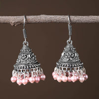 Lavanya Handcrafted GS Beadwork Jhumki Earrings