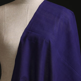 Purple - Plain Handloom Mangalagiri Cotton Fabric 05