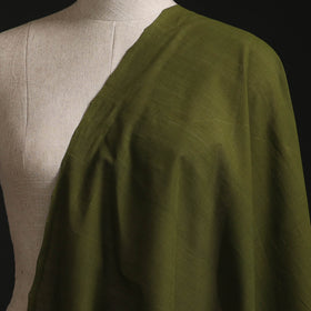 Green - Plain Handloom Mangalagiri Cotton Fabric 07