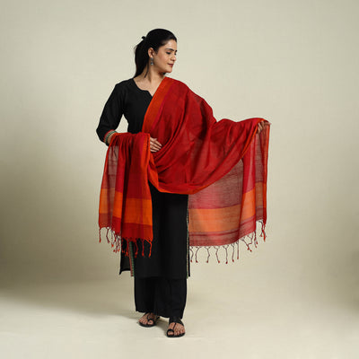 Buy Handloom Cotton Srikakulam Jamdani Dupatta