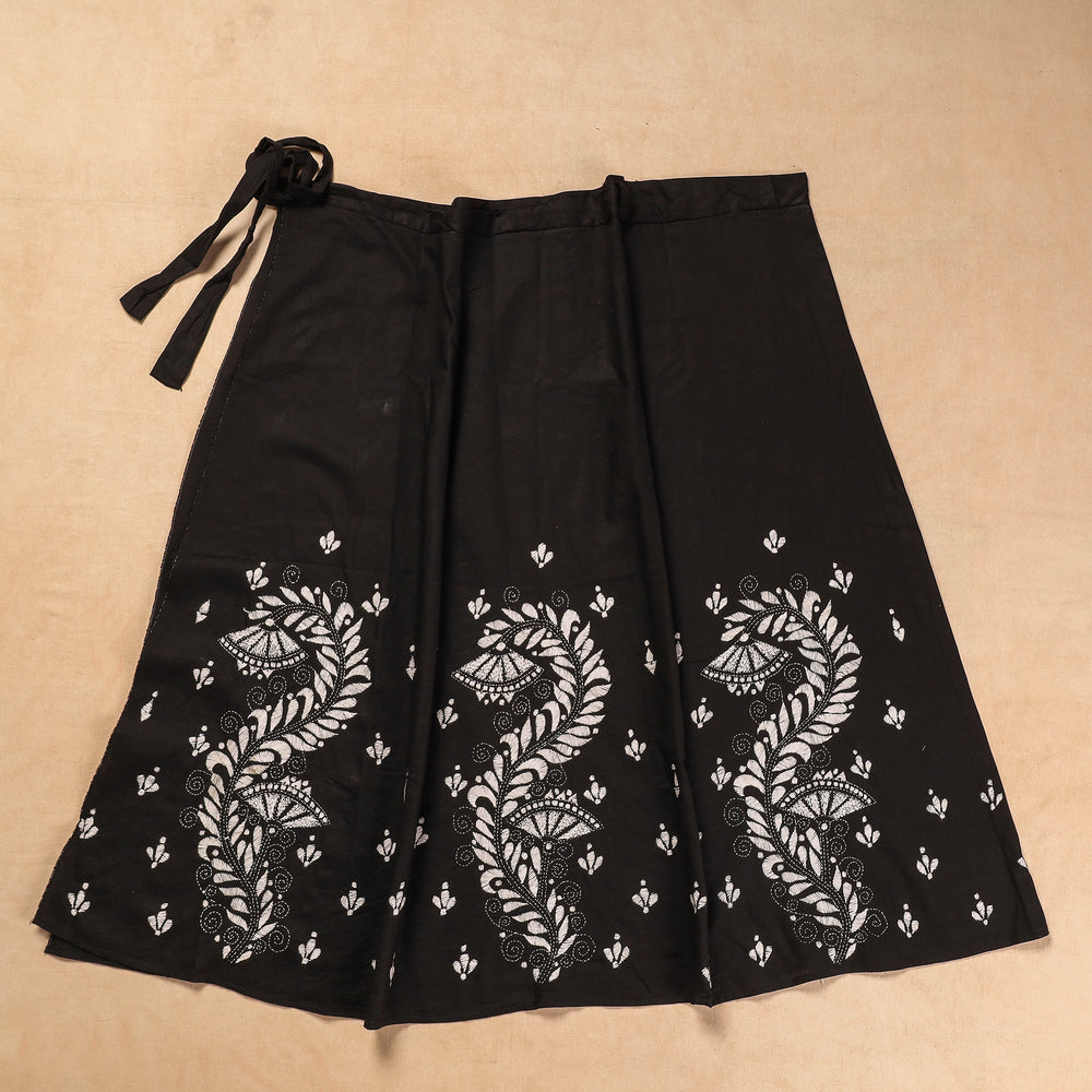 kantha cotton skirt 