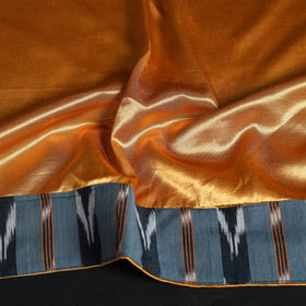 Yellow Plain Mashru Silk Blouse Piece 