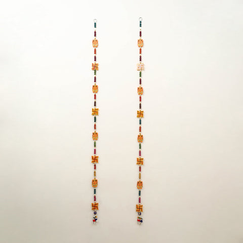 Handmade Bead Work Wall Hanging (set of 2) 34