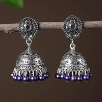 Aakriti Handcrafted GS Beadwork Jhumki Earrings