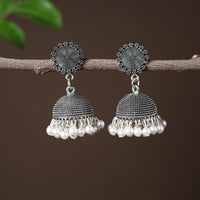 Inayat Handcrafted GS Beadwork Jhumki Earrings