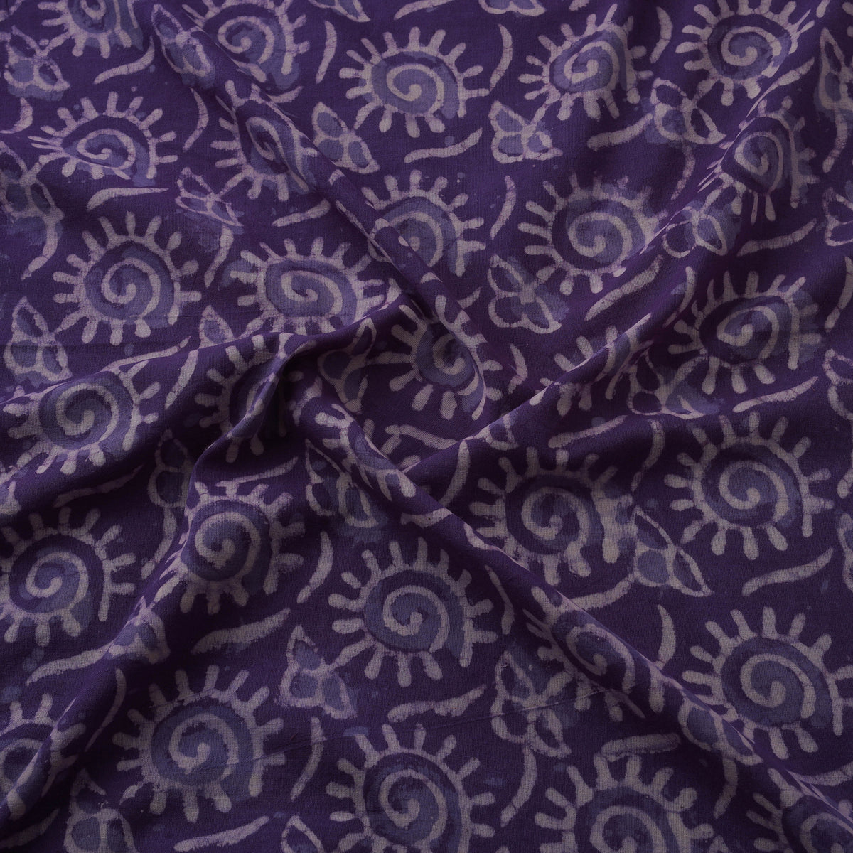Bagru Dabu Hand Block Prints Natural Dyed Cotton Fabric 28