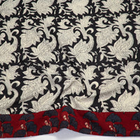 Block Printed Cotton Bagru Blouse Piece 19