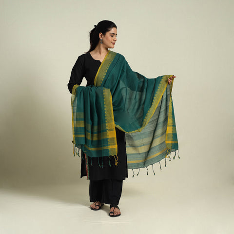 Handloom Cotton Srikakulam Jamdani Dupatta 07