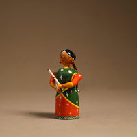 Lady - Etikoppaka Handcrafted Wood Decor Item 09