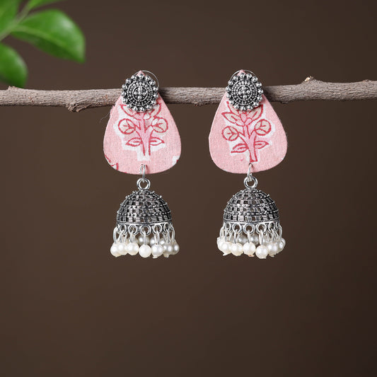 Rashi Handcrafted GS Fabart Jhumki Earrings