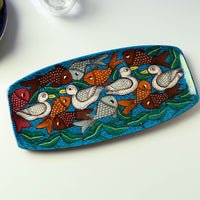 Hand Painted Wooden Tray