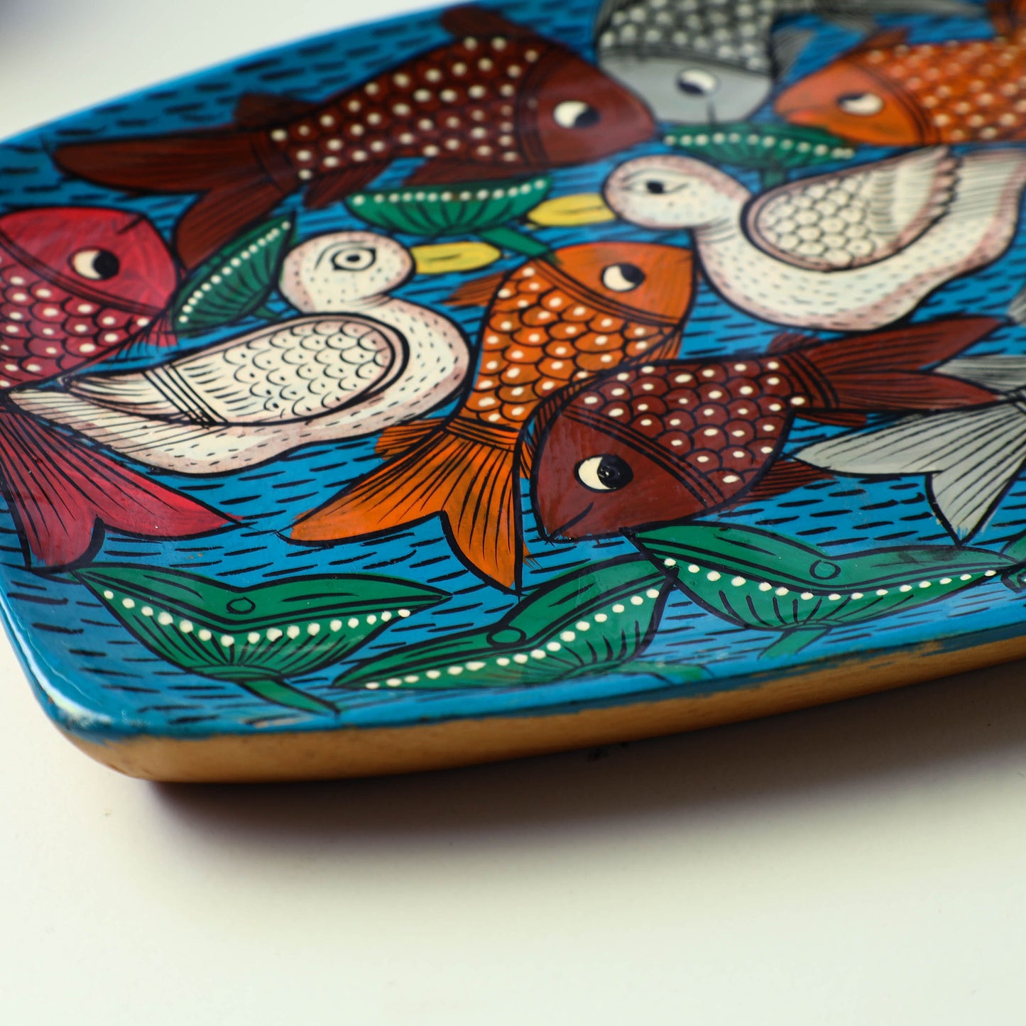 Hand Painted Wooden Tray